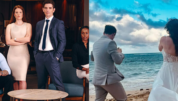 Le comédien Lucien Ratio de Indéfendable publie les photos de son mariage avec sa blonde actrice Monika Pilon