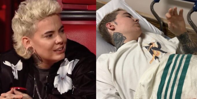 Roxane Bruneau a dû passer la nuit à l’hôpital et publie toutes les photos roxanne bruneau hopital virus