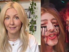 Véronique Cloutier montre son déguisement pour son party d’Halloween 2025